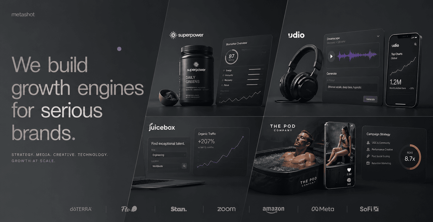 MetaShot portfolio showcase